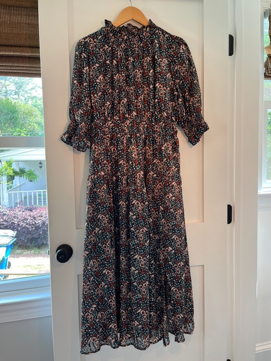 MELLODAY Dresses & Skirts - Melloday Smocked Floral Maxi Dress
